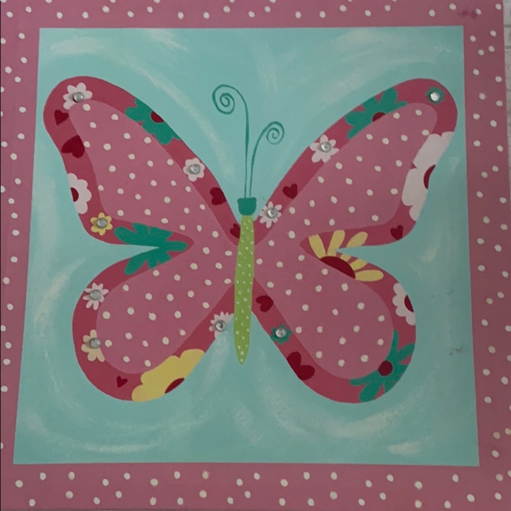 Butterflyer picture frame